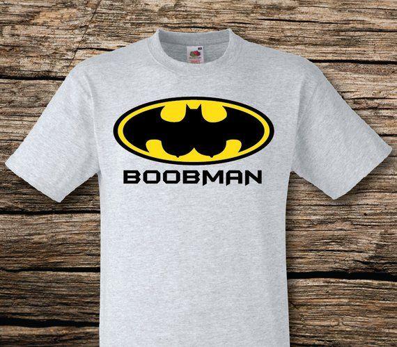 Funny Crew Logo - Boobman Batman Logo T Shirt Funny Rude Christmas Birthday Gift | Etsy