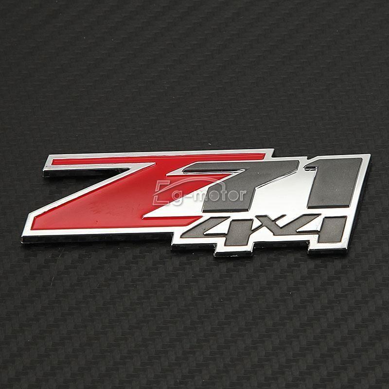 Z71 Logo - red ABS 