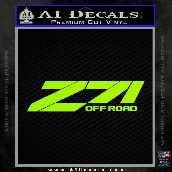 Z71 Logo - Z71 Decal Sticker Chevy DS » A1 Decals