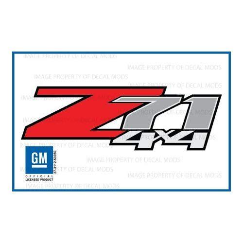 Z71 Logo - Amazon.com: Chevy Silverado Z71 4x4 decals stickers - F (2007-2013 ...