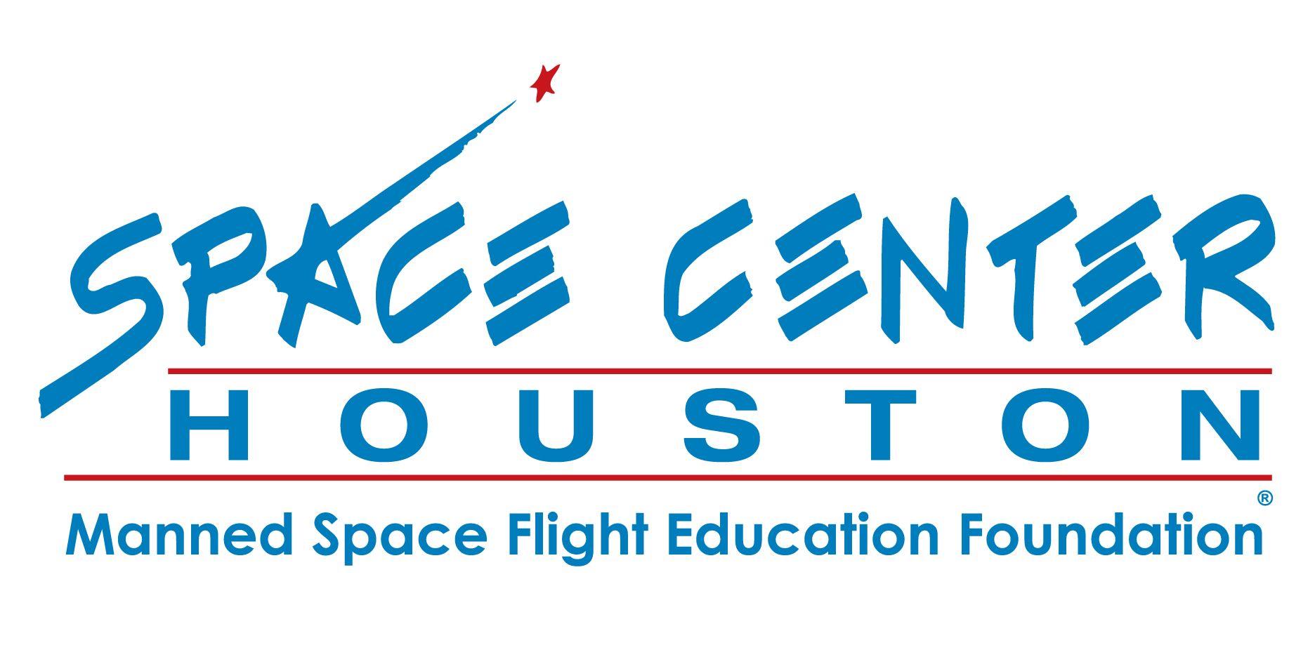 NASA Houston Logo - Space Center Houston. MSFEFI Space Center Houston Logo Horizontal Color