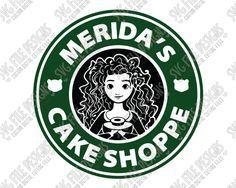 Disney Starbucks Logo - Disney Starbucks Logos SVG Cutting Files / Clipart