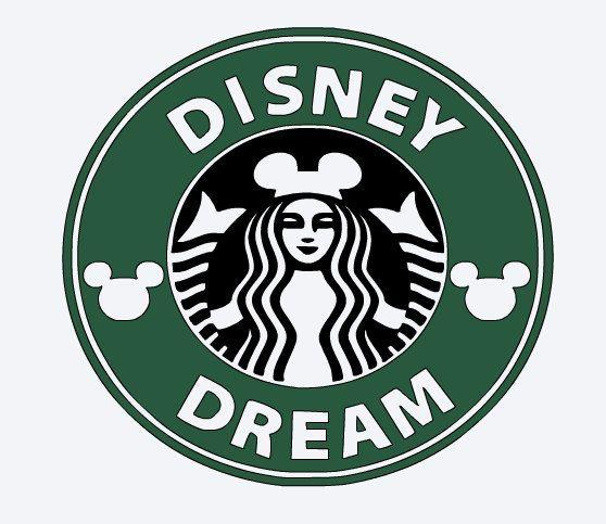 Disney Starbucks Logo - SVG disney disney dream starbucks logo disney starbucks | Disney ...