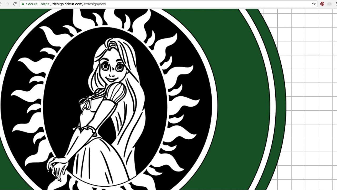 Disney Starbucks Logo - DIY Starbuck Inspired Disney Tumbler Designs- DESIGN WITH ME - YouTube