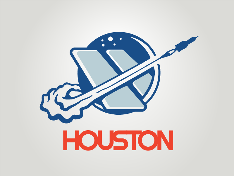 NASA Houston Logo - Houston Logo by David Siglin | Dribbble | Dribbble
