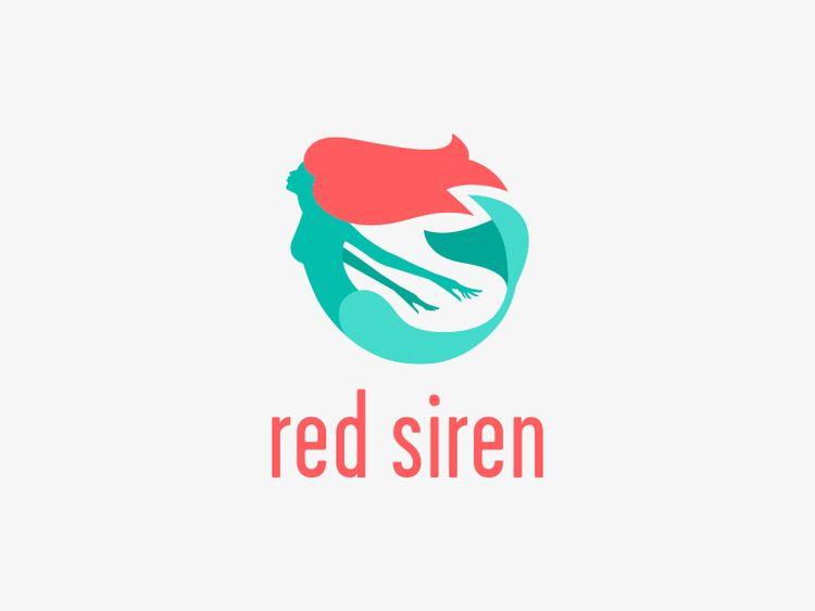 Siren Logo - Red Siren Logo | Design + Illustration | Sirens, Illustration, Logos