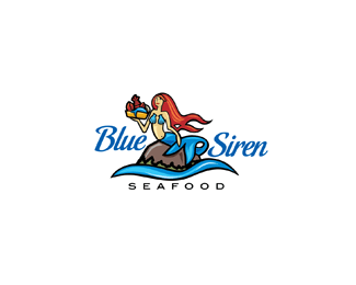 Siren Logo - Blue Siren Designed