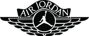 23 Flight Logo - AIR Flight Jordan Jumpman Logo Huge 23 AIR Decal Sticker Car Tablet ...