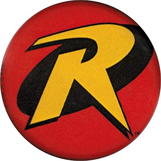 BAE Logo - Robin Logo Comics Button 1.25 Bae 77