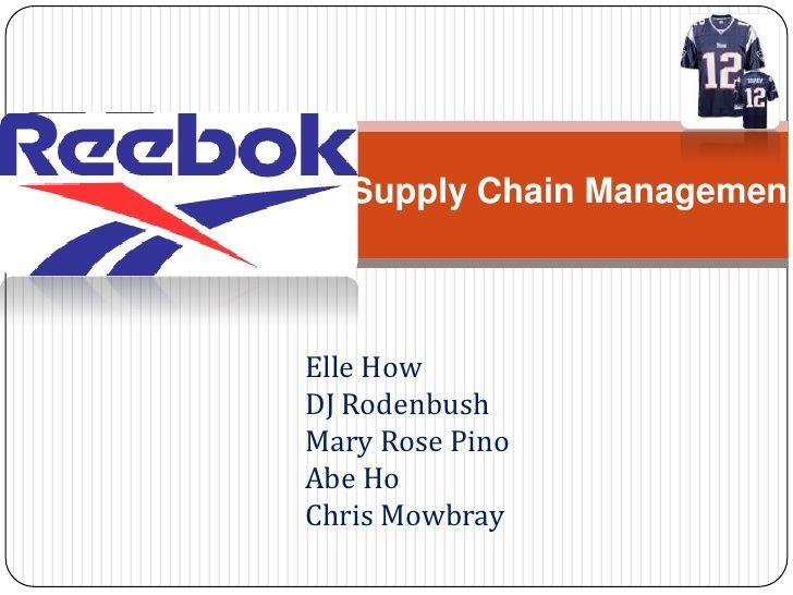 Reebok Supply Logo - Reebok Supply Chain Mgmt Anaylsis