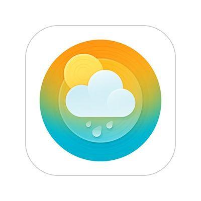 Weather Logo - Weather Forecast App Icon. Logo Design Gallery Inspiration