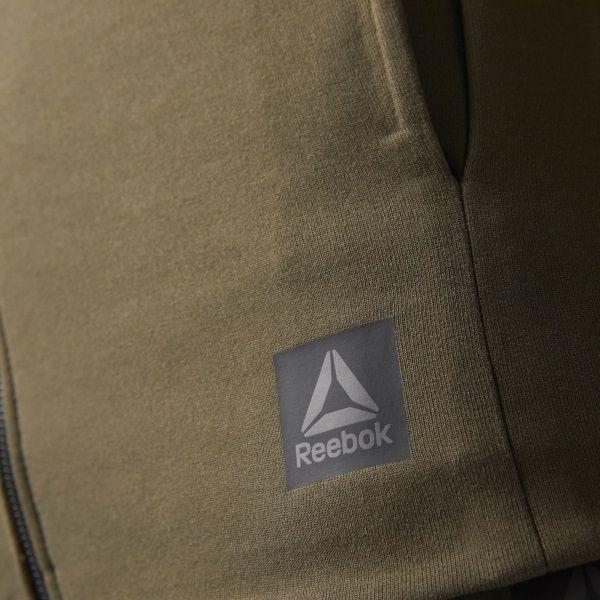 Reebok Supply Logo - Cheap Men's Lifestyle Reebok Training Supply Varsity Jacket