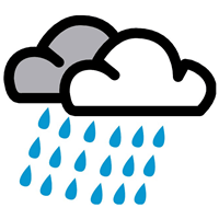 Rainy Logo - RAINY WEATHER SYMBOL Logo Vector (.EPS) Free Download