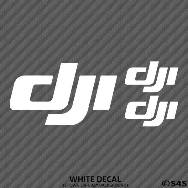 DJI Logo - DJI Logo Phantom Vinyl Decal Pack Quad Copter Inspire Spark FPV ...