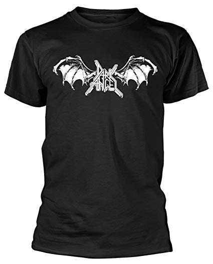Dark Angel Clothing Logo - RAZAMATAZ Dark Angel 'Logo' T Shirt Black: Clothing