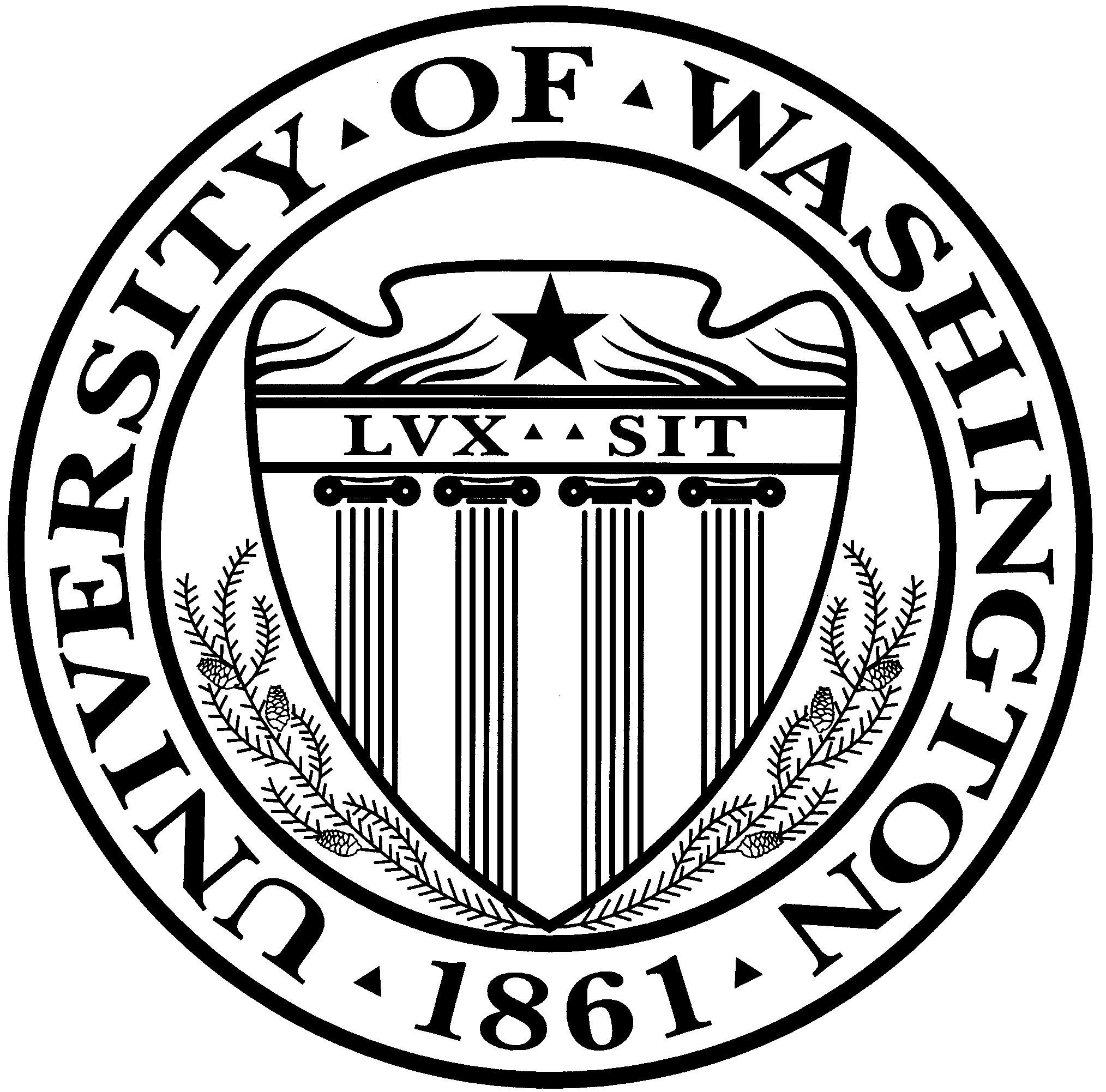 Black and White University of Washington Logo - Lab Members of Russell Lab