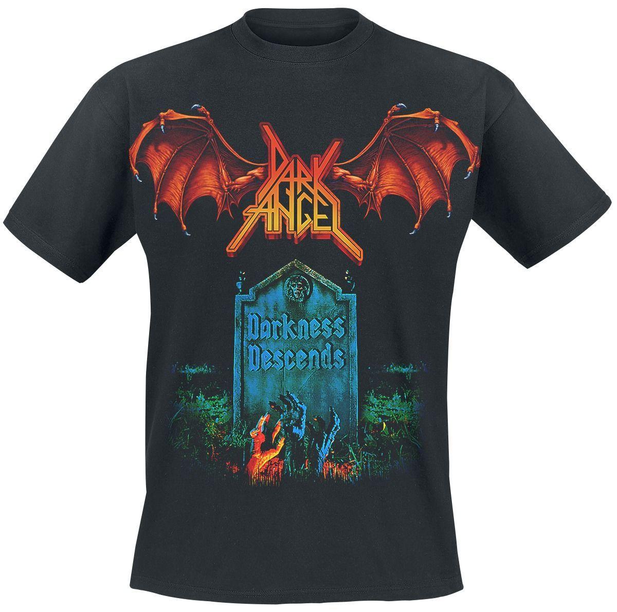 Dark Angel Clothing Logo - Darkness descends | Dark Angel T-Shirt | EMP