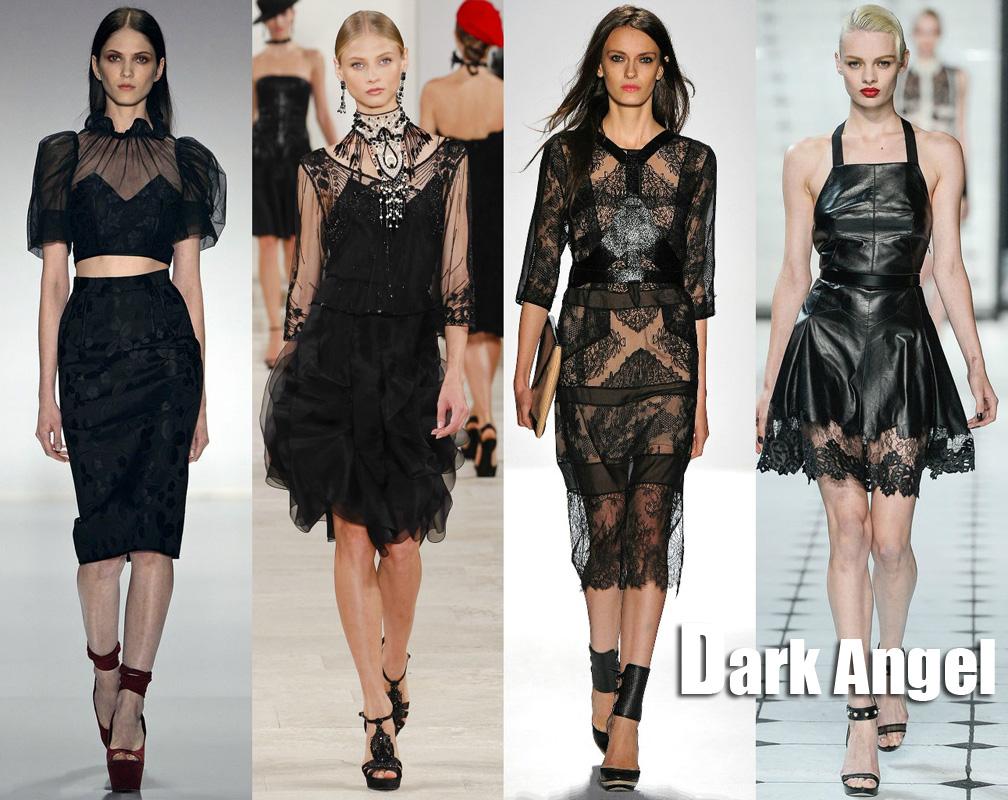 Dark Angel Clothing Logo - Spring 2013 New York Fashion Week Trends: Dark Angel