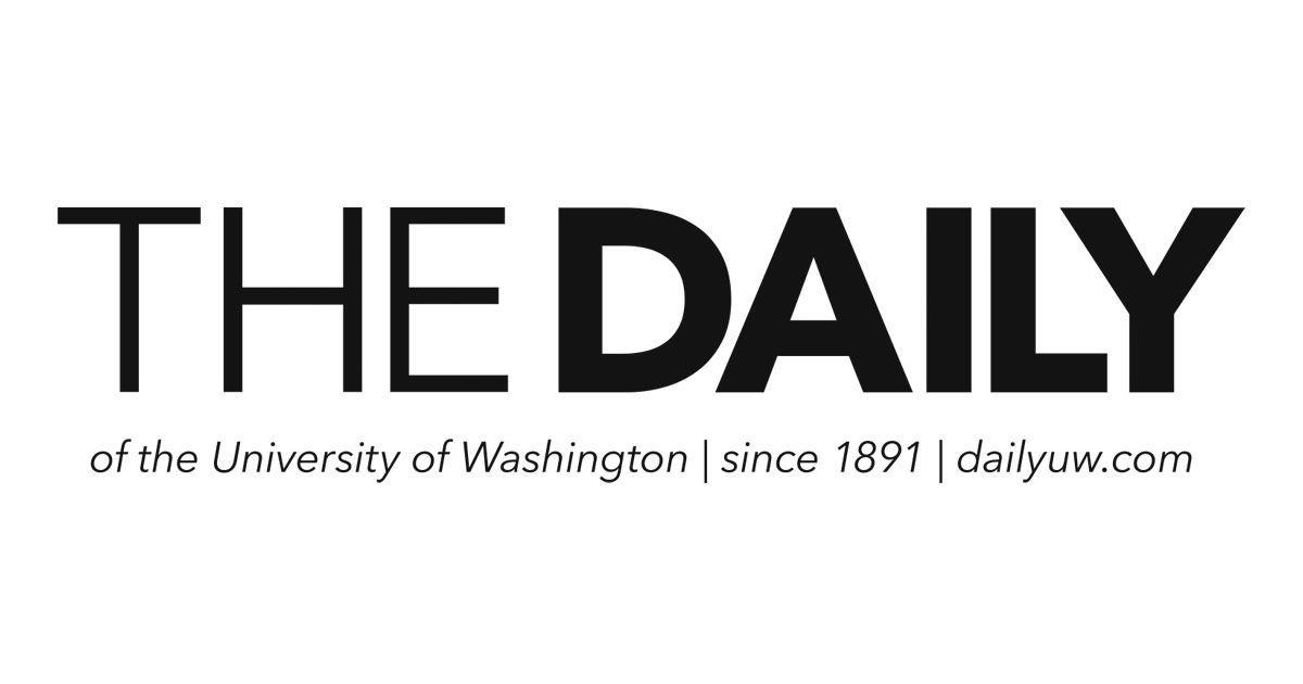 Black and White University of Washington Logo - dailyuw.com | since 1891