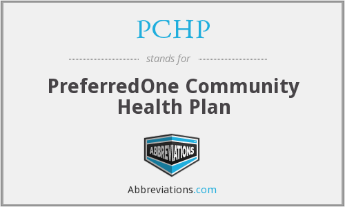 Preferred One Logo - What is the abbreviation for PreferredOne Community Health Plan?