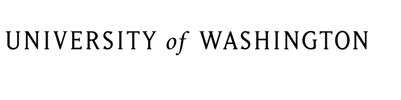 Black and White University of Washington Logo - RSA Shared Services Contacts | RSA Intranet