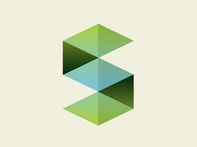 Geometric S Logo - S | Graphic Design | Logo design, Design, Logo inspiration