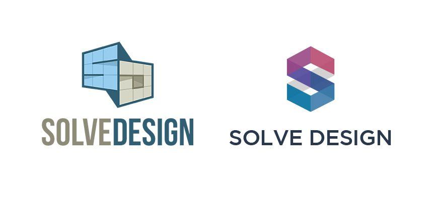 Geometric S Logo - Solve Design Logo Design Process - Behind the Scenes