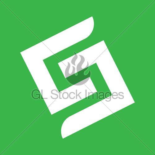 Geometric S Logo - Geometric Green S Logo · GL Stock Images