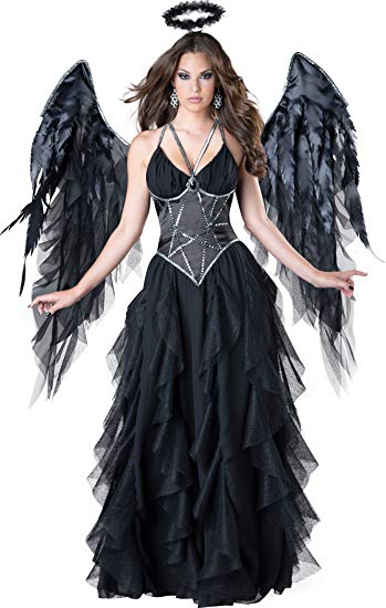 Dark Angel Clothing Logo - InCharacter Costumes Women's Dark Angel Costume: Clothing