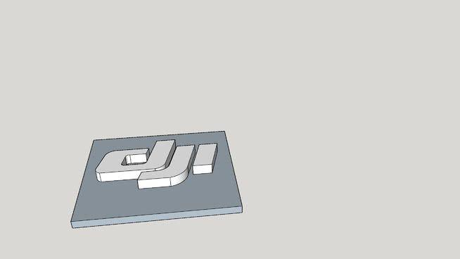 DJI Logo - DJI Logo | 3D Warehouse