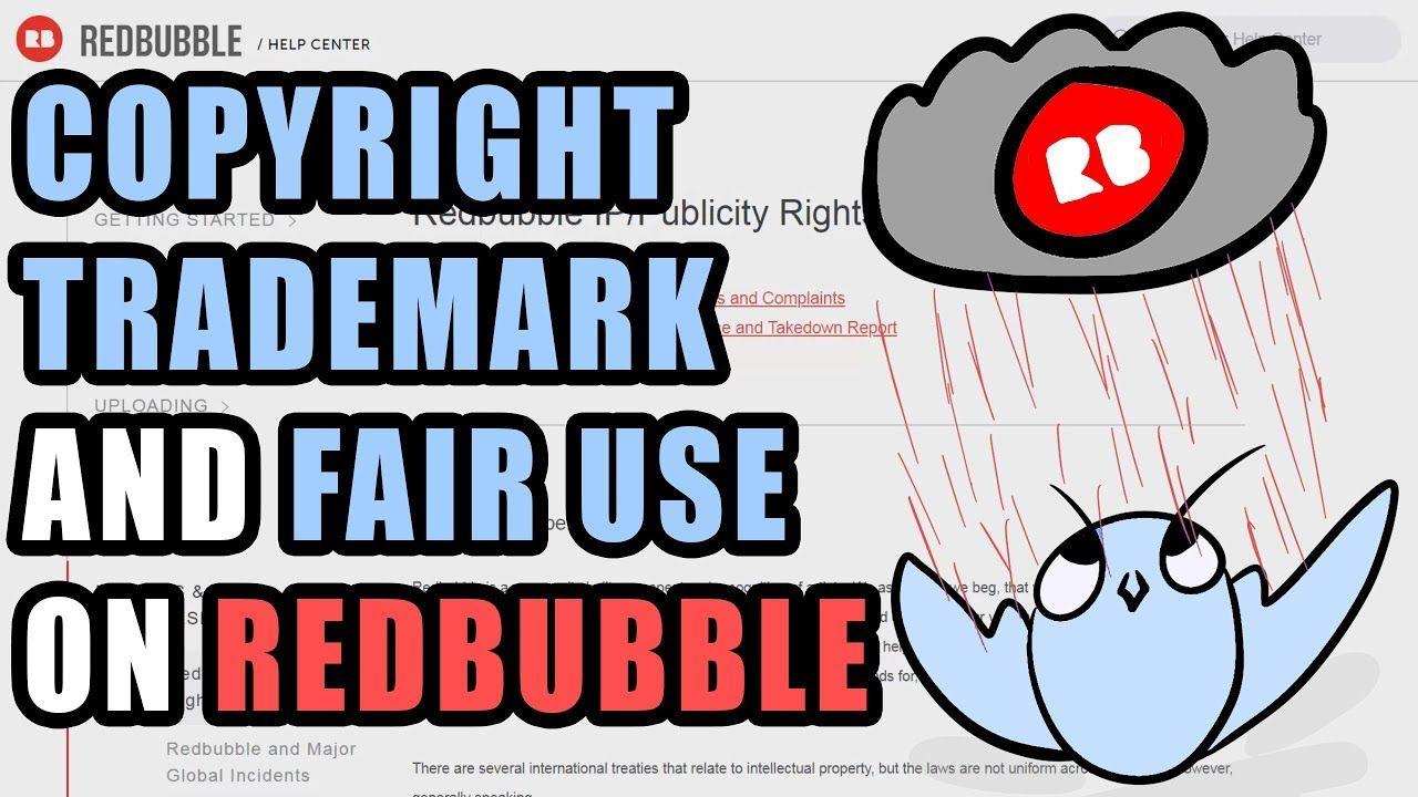 Red Bubble Logo - Copyright, trademark, and fair use on Redbubble