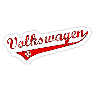 Red Bubble Logo - vintage vw stickers | Volkswagen