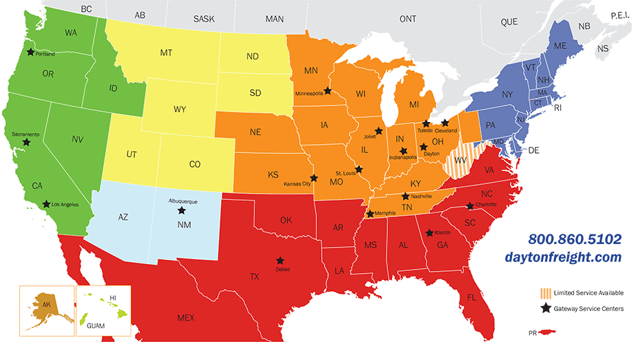 Dayton Freight Logo - Dayton Freight