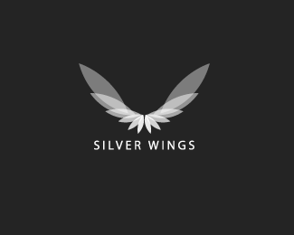 Silver Wings Logo - Silver Wings | silver wings,in memory of my dad | Logo design, Logos ...