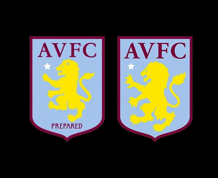 Aston Villa Logo - Ironic!' Twitter reacts as Aston Villa drop the word 'prepared'