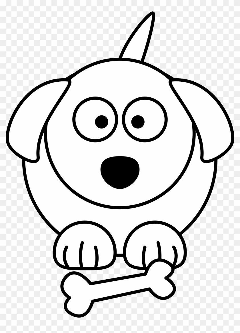 White Cartoon Dog Logo - Clip Art Animal Drawings Black And White Of Animals - Cartoon Dog ...