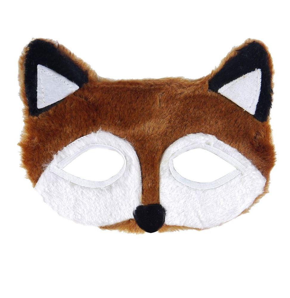 Brown Fox Head Logo - Adult Furry Brown Fox Eye Mask Unisex Hen Night Party Fancy Dress ...