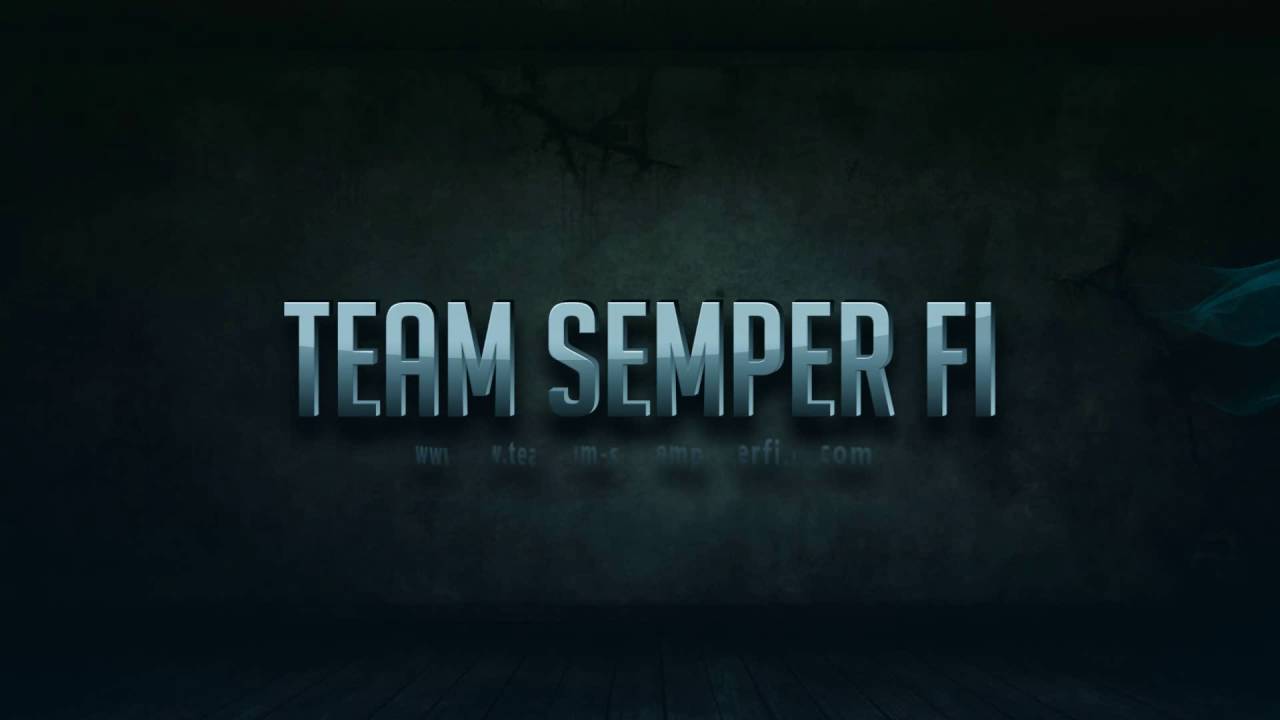 Team Semper Fi Logo - TEAM SEMPER FI