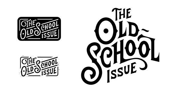 Old School Logo - old school logo design the old school issue on behance free ...