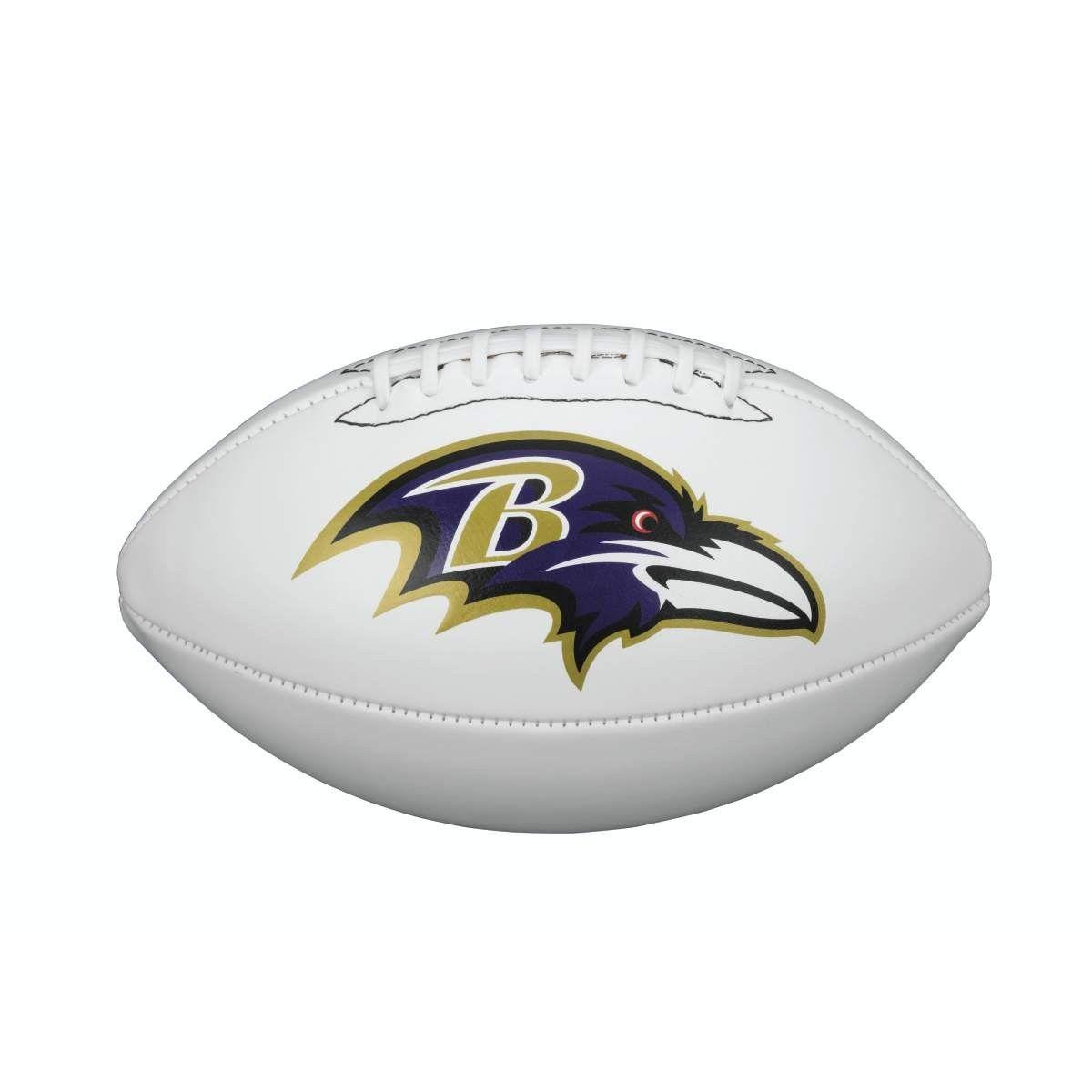 Baltimore Sport Logo - NFL TEAM LOGO AUTOGRAPH FOOTBALL - OFFICIAL, BALTIMORE RAVENS ...