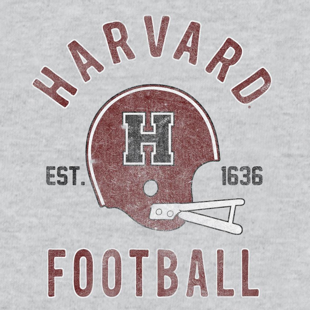 Harvard Football Logo - Harvard Football Distressed Logo – Tee Luv