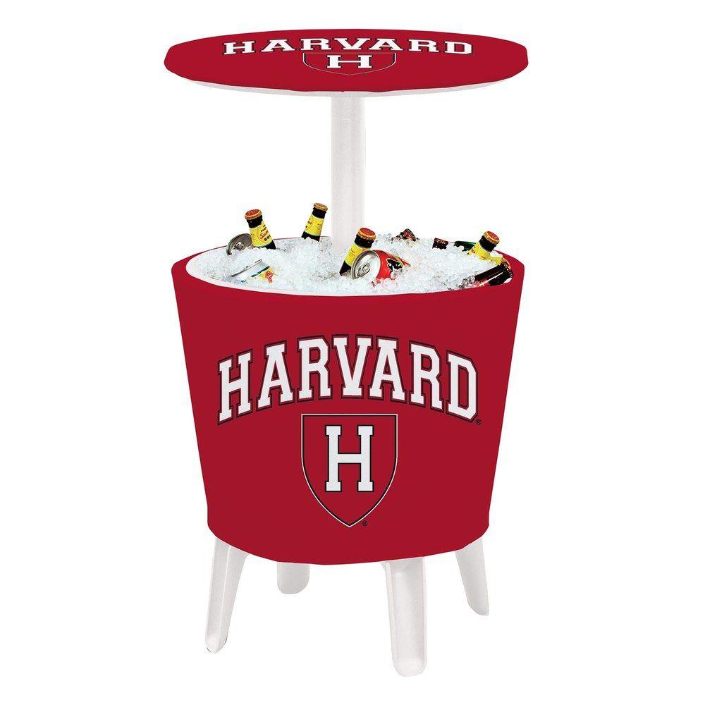 Harvard Football Logo - Harvard Crimson Arch Logo Four Season Event Cooler Table