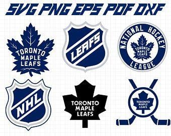 Maple Leaf Hockey Logo - Toronto maple leafs svg | Etsy