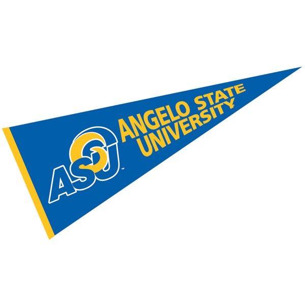 Angelo State University Logo - Angelo State University Pennant your Angelo State University ...