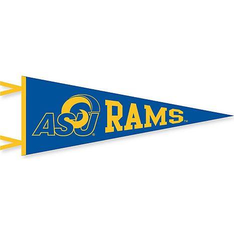 Angelo State University Logo - Angelo State University Rams 9'' x 24'' Pennant | Angelo State ...
