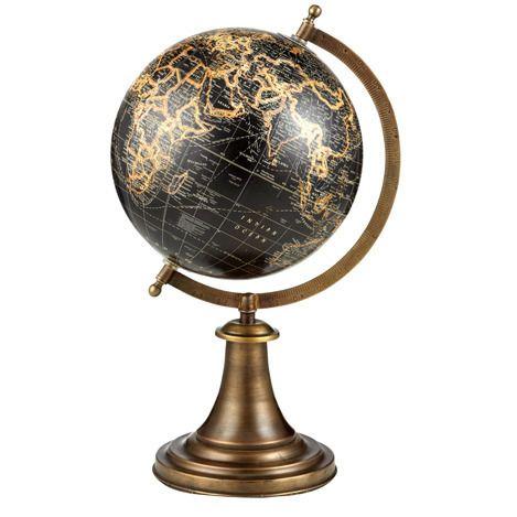 Black Gold Globe Logo - Black & Gold Columbus Globe - Men's Gift Store