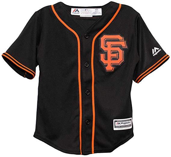Black Orange Sports Logo - Amazon.com: Majestic MLB San Francisco Giants Black/Orange Baseball ...