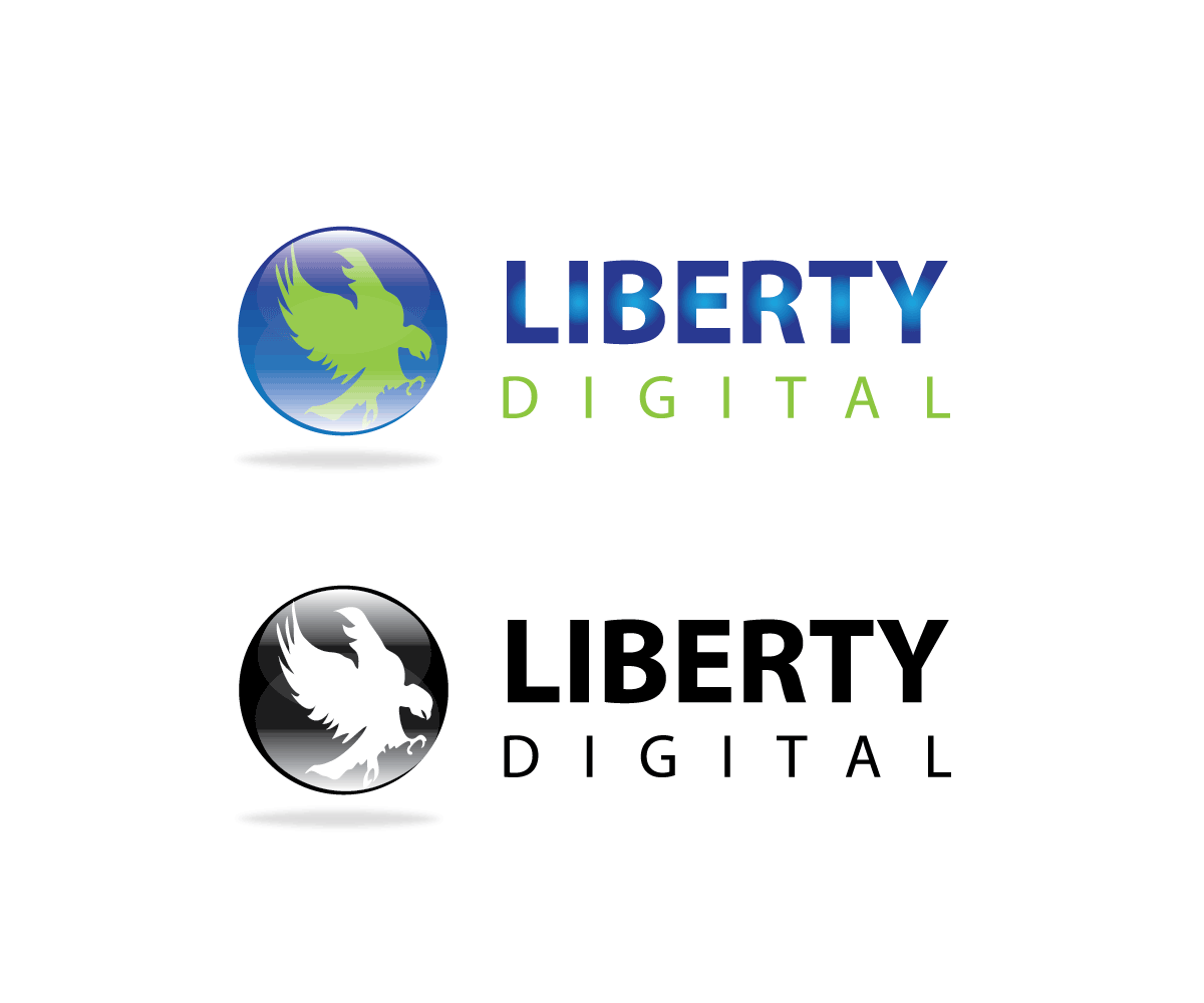 Doe Logo - Modern, Bold, Business Logo Design for Liberty Digital