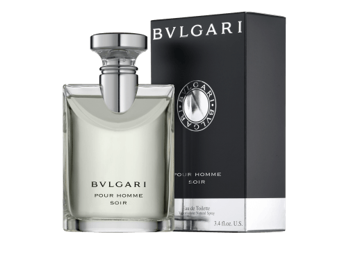 Bvlgari Fragrances Logo - POUR HOMME SOIR Mens Designer Perfumes 83156 E