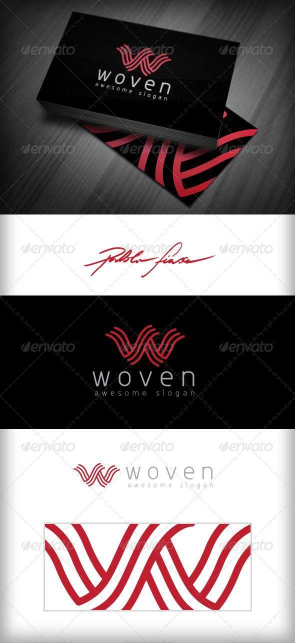 Fashion Red Letter Logo - Pin by Bashooka Web & Graphic Design on Fashion Logo Template ...